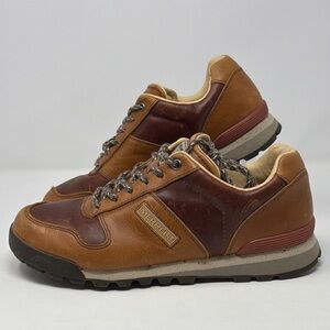 Merrell Solo Beeswax Leather Hiking Sneakers Womens Size 10 Brown Air Cushion